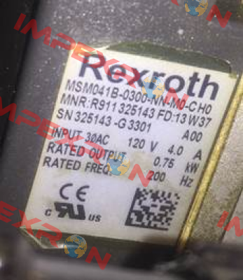 R911325143 / MSM041B-0300-NN-M0-CH0 Rexroth