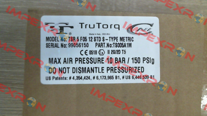 PS4LBWNI040 TSR (TS005A1M) Meca-Inox