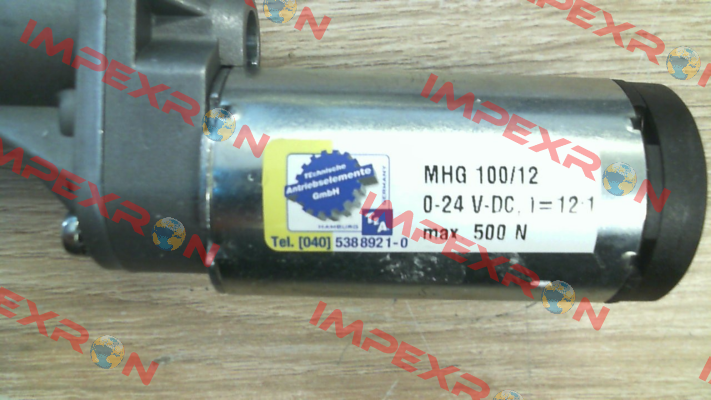MHG 100/12 / S54400000 Technische Antriebselemente