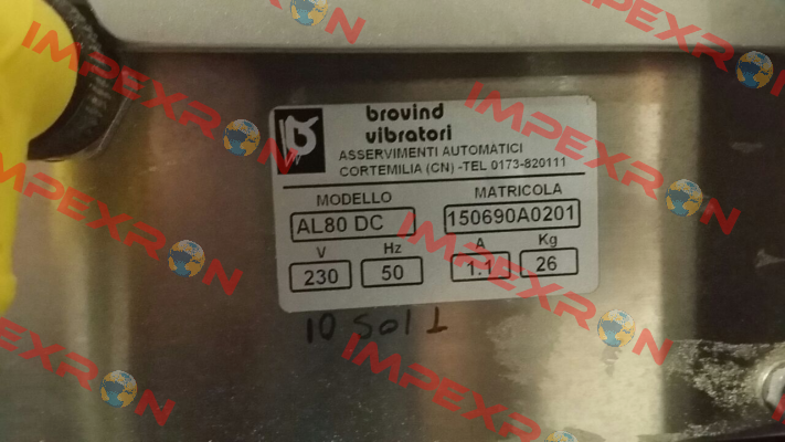 10AL80-2305 0DC-05 Brovind