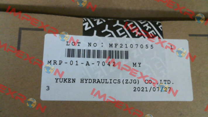 MRP-01-A-7042 Yuken