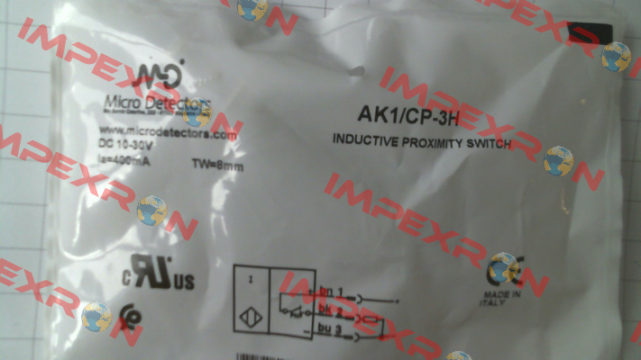 AK1/CP-3H Micro Detectors / Diell (now Datasensing)