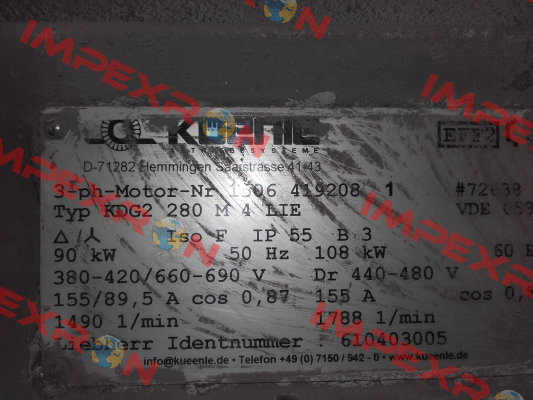 1506 419208 oem  Küenle