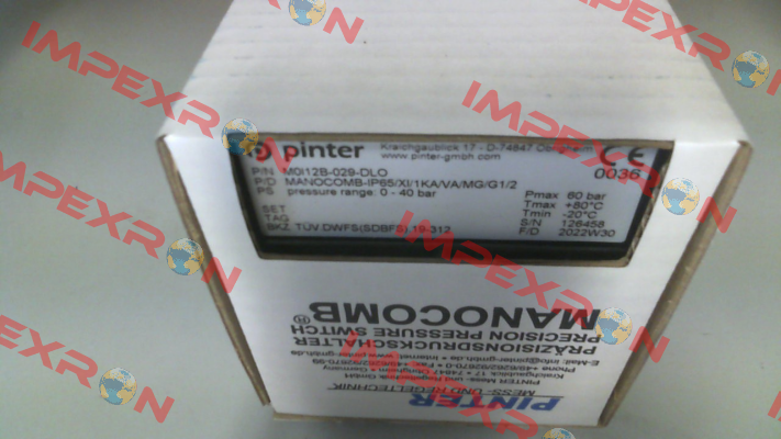 M0I12B-029-DLO Pinter