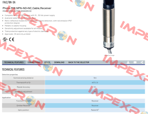 FAIZ/BN-3A Micro Detectors / Diell (now Datasensing)