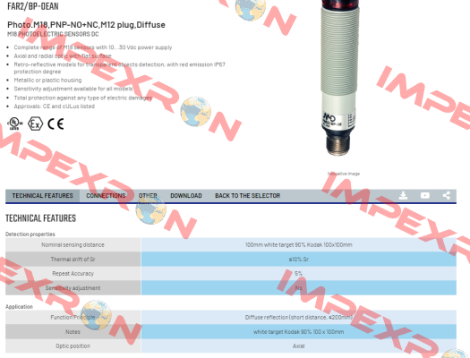 FAR2/BP-0EAN Micro Detectors / Diell (now Datasensing)