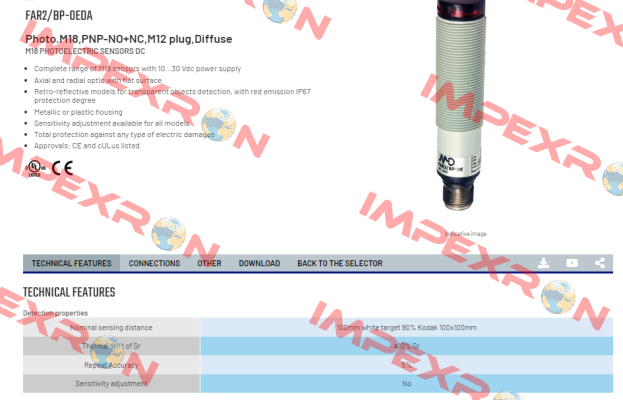 FAR2/BP-0EDA Micro Detectors / Diell (now Datasensing)