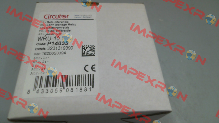 P14035, WRU 10 Circutor