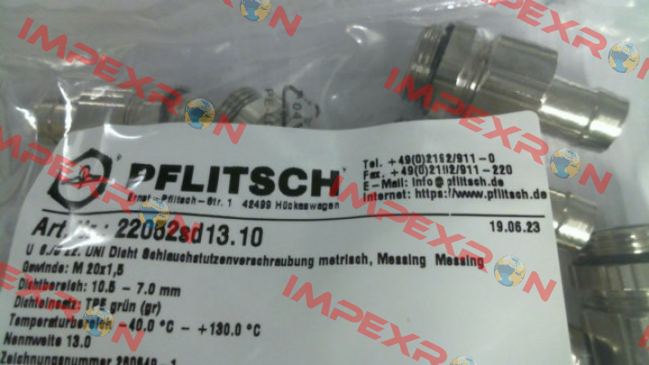 22052sd13.10 PFLITSCH