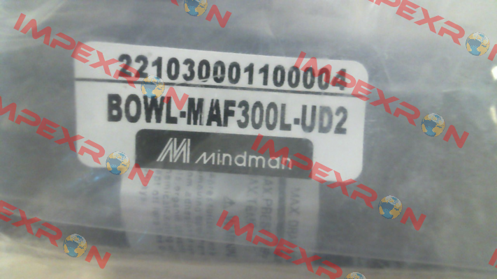BOWL-MAF300L-UD2 Mindman