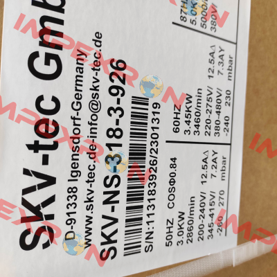 SKV-NS-318-3-926 SKV-tec