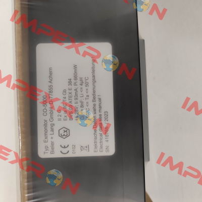 12.600580.4 / Exmonitor CO-1000 Bieler Lang